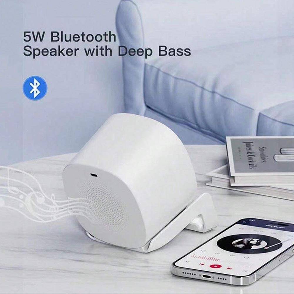 Altavoz con Bluetooth y carga inalámbrica para celular