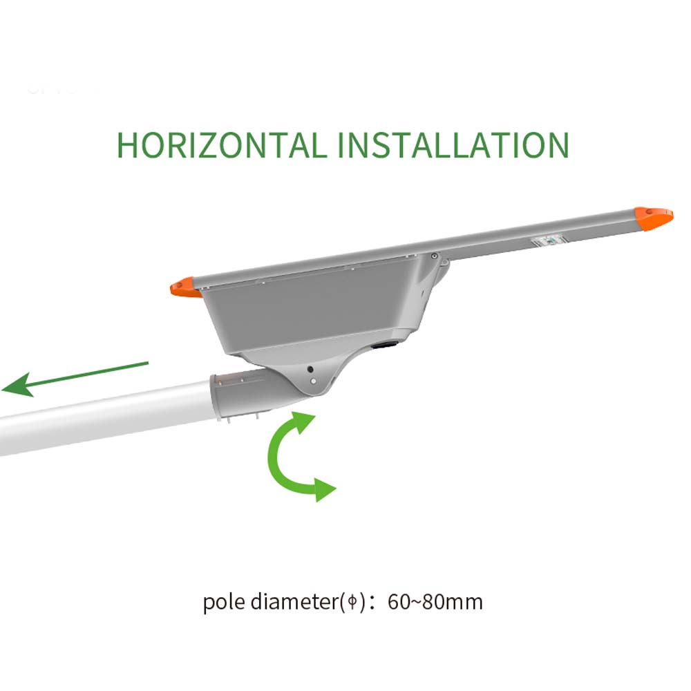 Luminaria led solar All-In-One 5700K IP66 c/sensor mov.