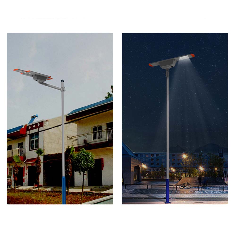 Luminaria led solar All-In-One 5700K IP66 c/sensor mov.