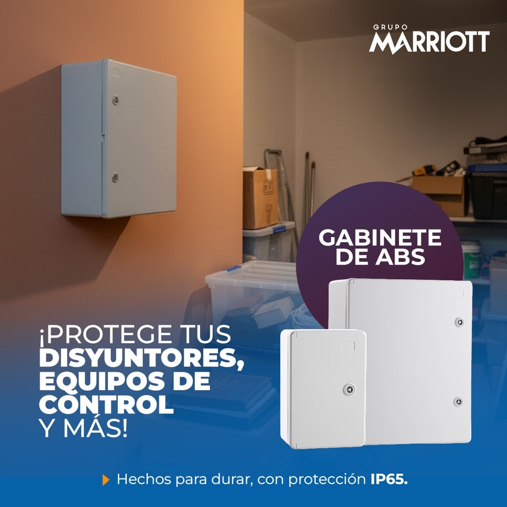 Gabiente plastico ABS 500x700x250