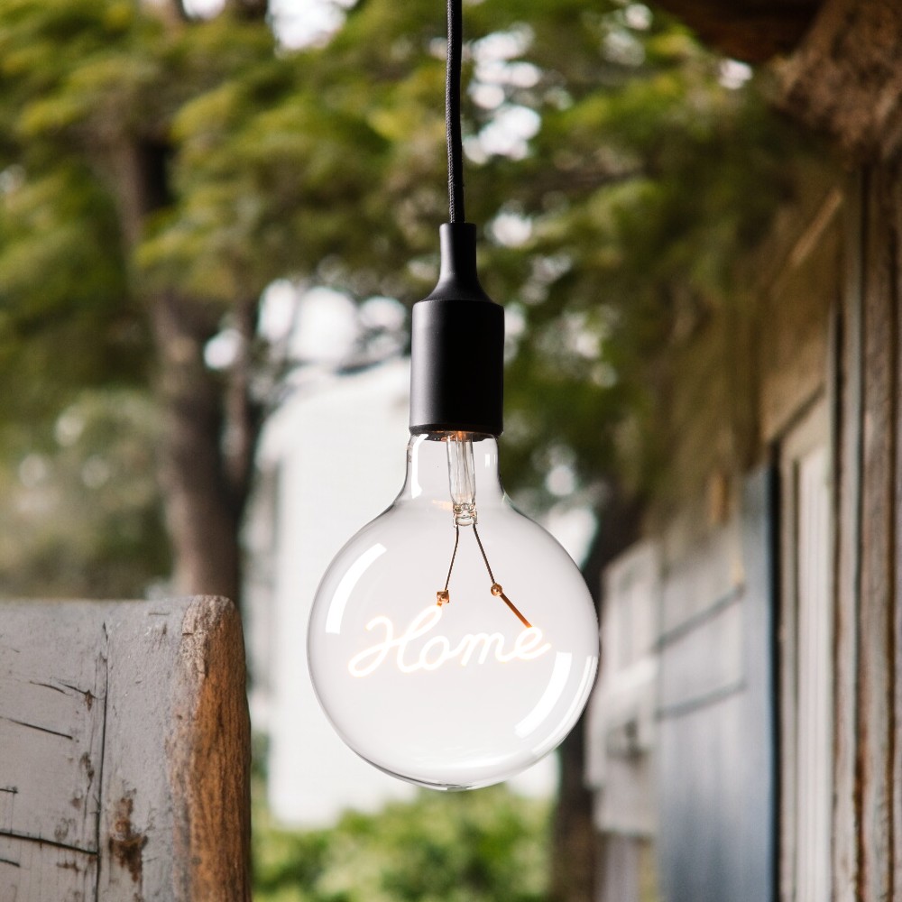 Foco led filamento Home G125 E27 luz cálida