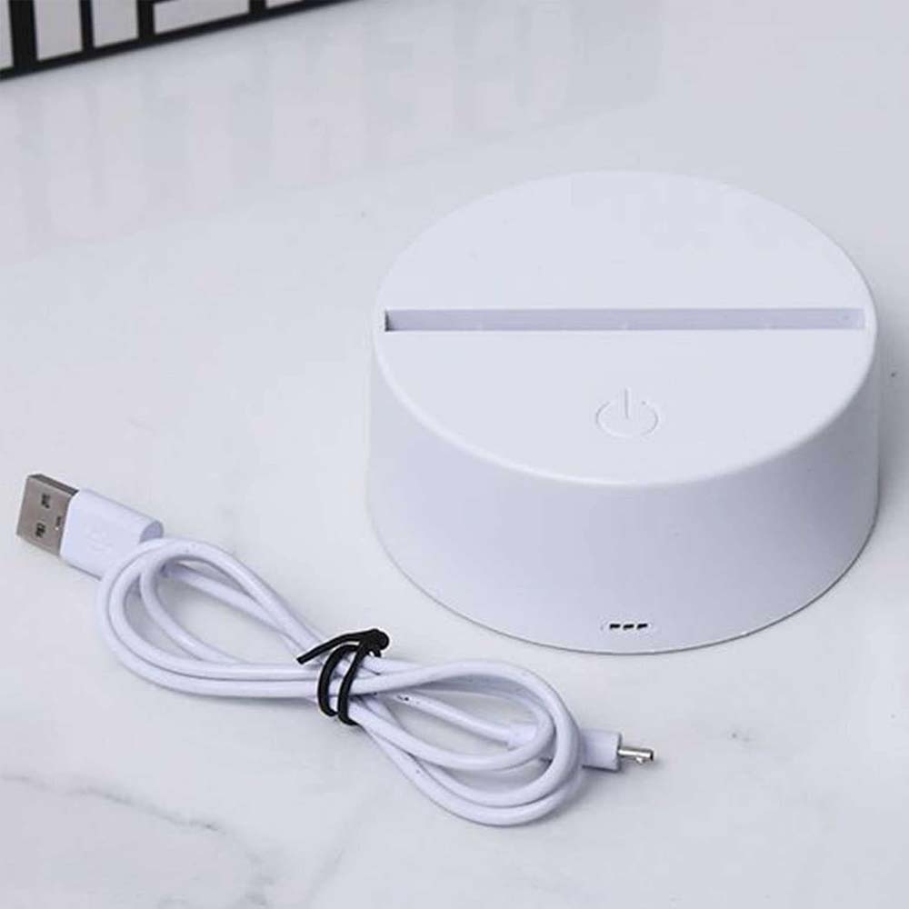 Lámpara de arena movediza con luz LED RGB