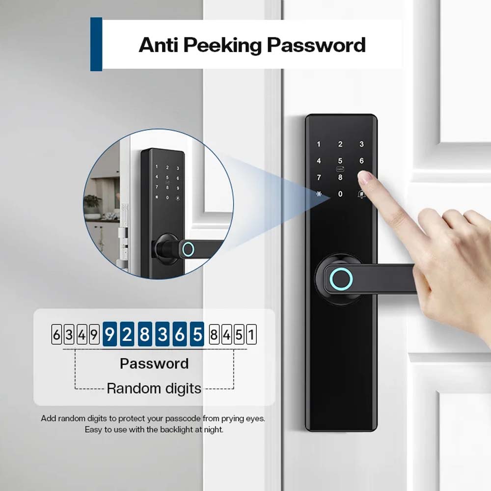 Cerradura WiFi Frontier 5050 black