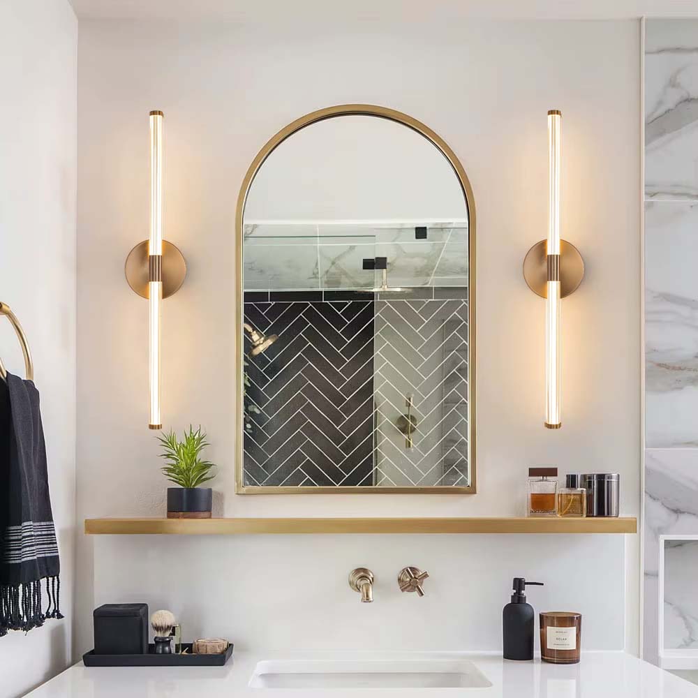 Lámpara led de pared Constantine 60 cobre con luz neutra 8W