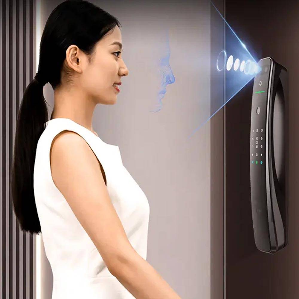 Cerradura smart WiFi reconocimiento facial y video portero
