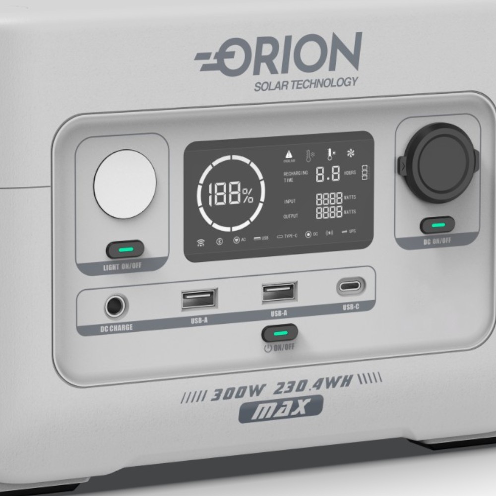 Batería portátil Power Station 300W 230WH carga rápida