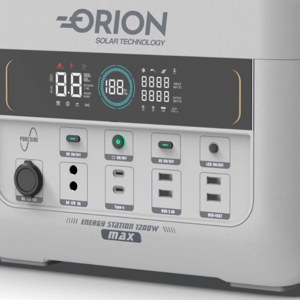 Batería portátil Power Station 1200W 921WH carga rápida
