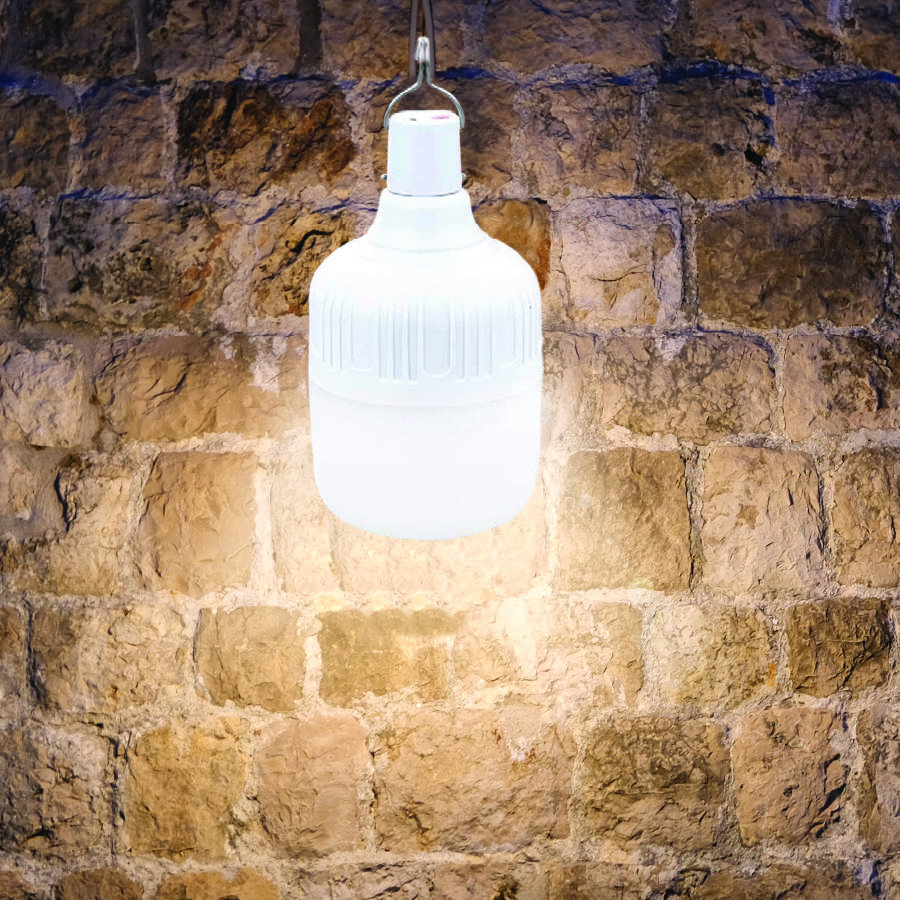 Foco led con panel solar 36W 6500K 390LM