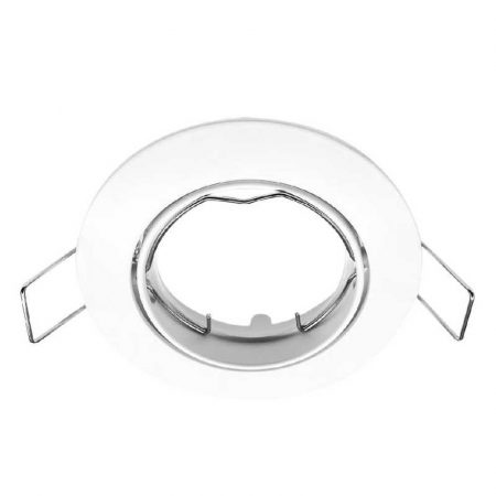 ODB empotrable dirigible redondo blanco para GU10 Ø84mm