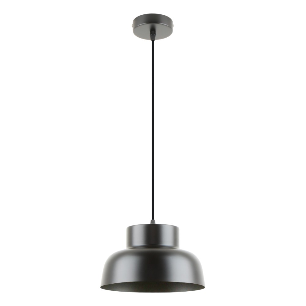 Lámpara colgante E27 nórdica Saturn black