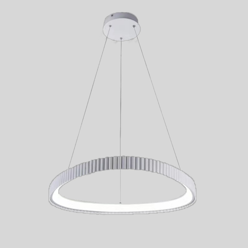 Lámpara LED colgante Alya white con luz cálida 25W