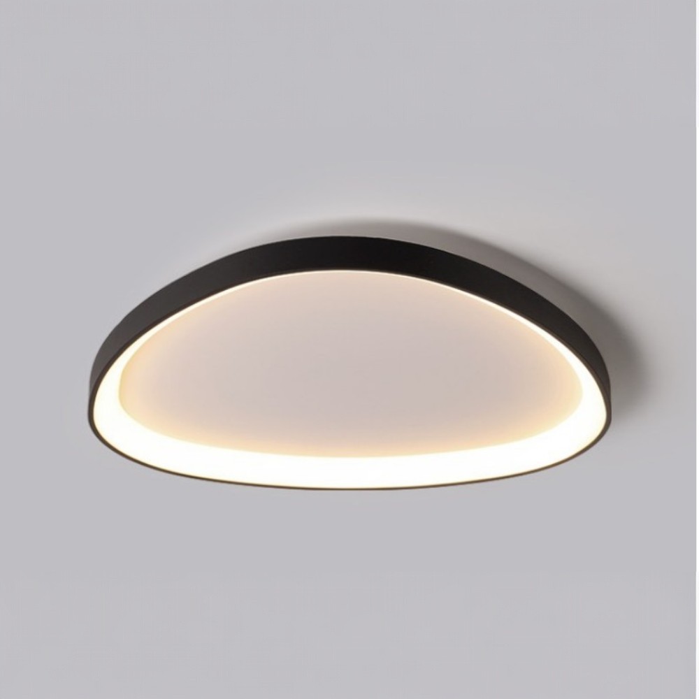 Lámpara LED de techo Layla black con 3CCT 32W