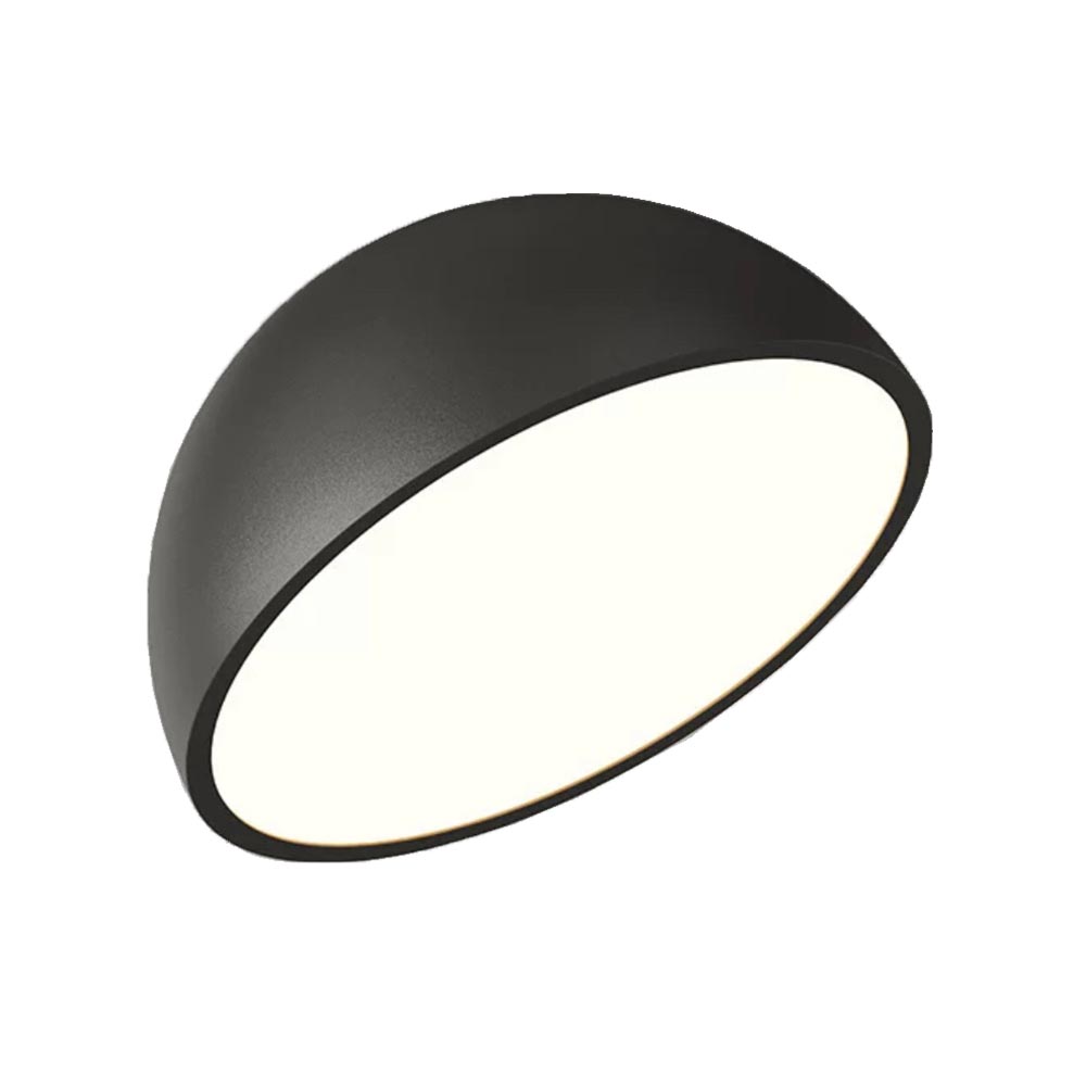 Lámpara led de techo Jasper black con 3CCT