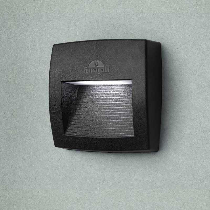 Aplique de pared Lorenza 150 negro