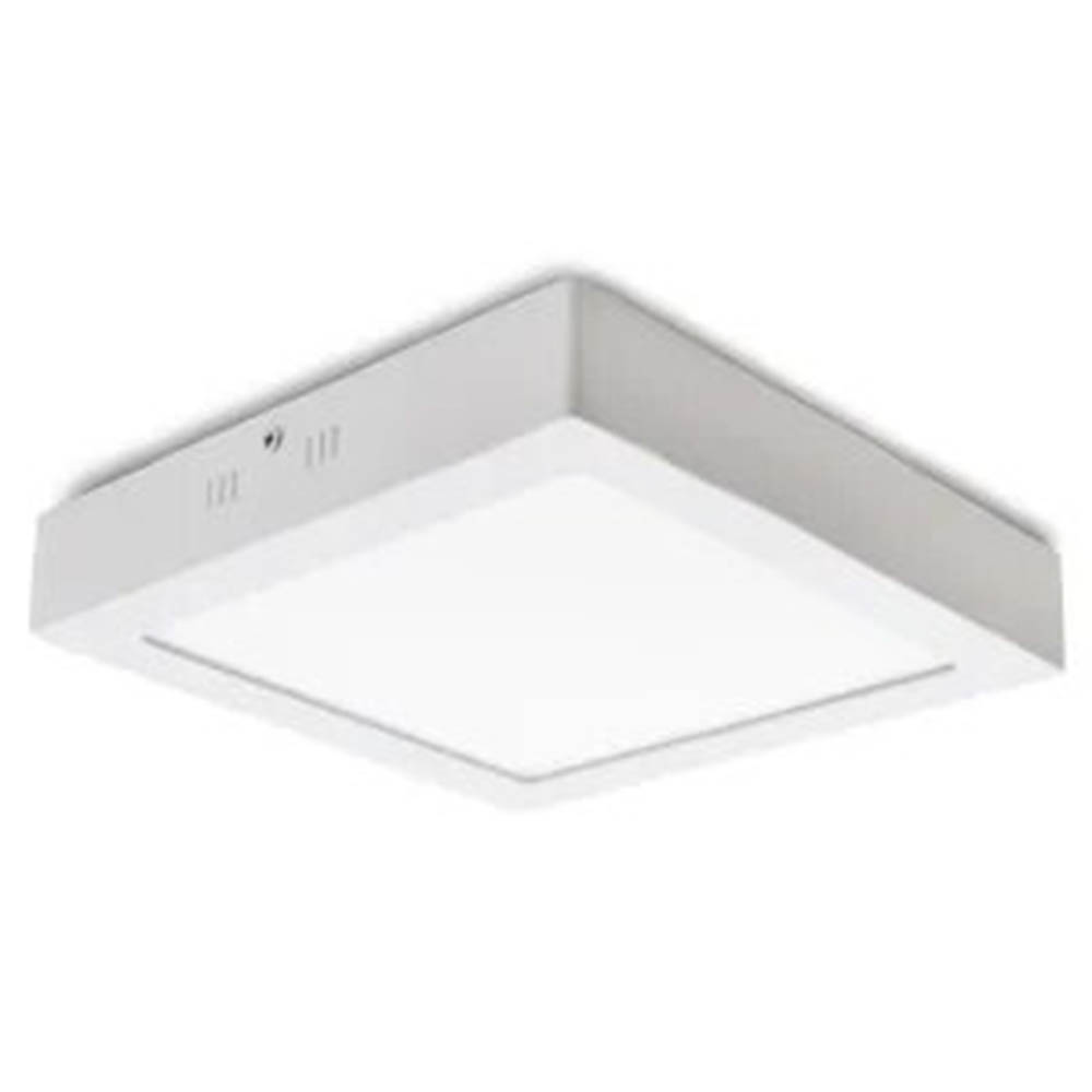 Plafón led cuadrado 12W 6000K