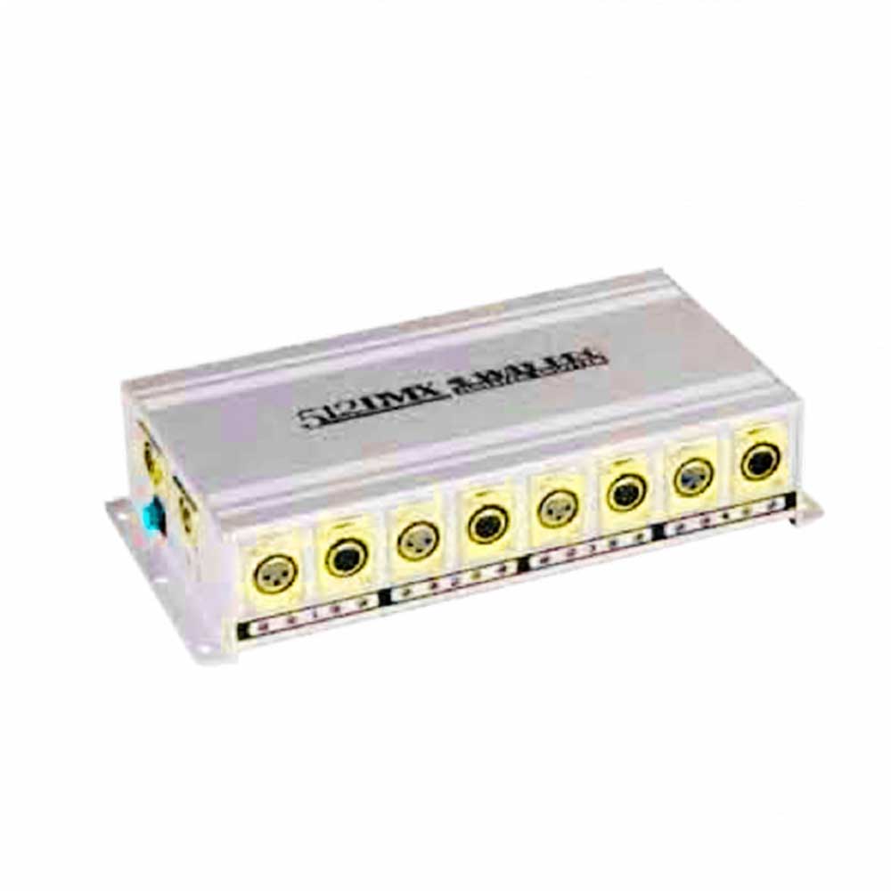 SPLITER DMX512 4 SALIDAS
