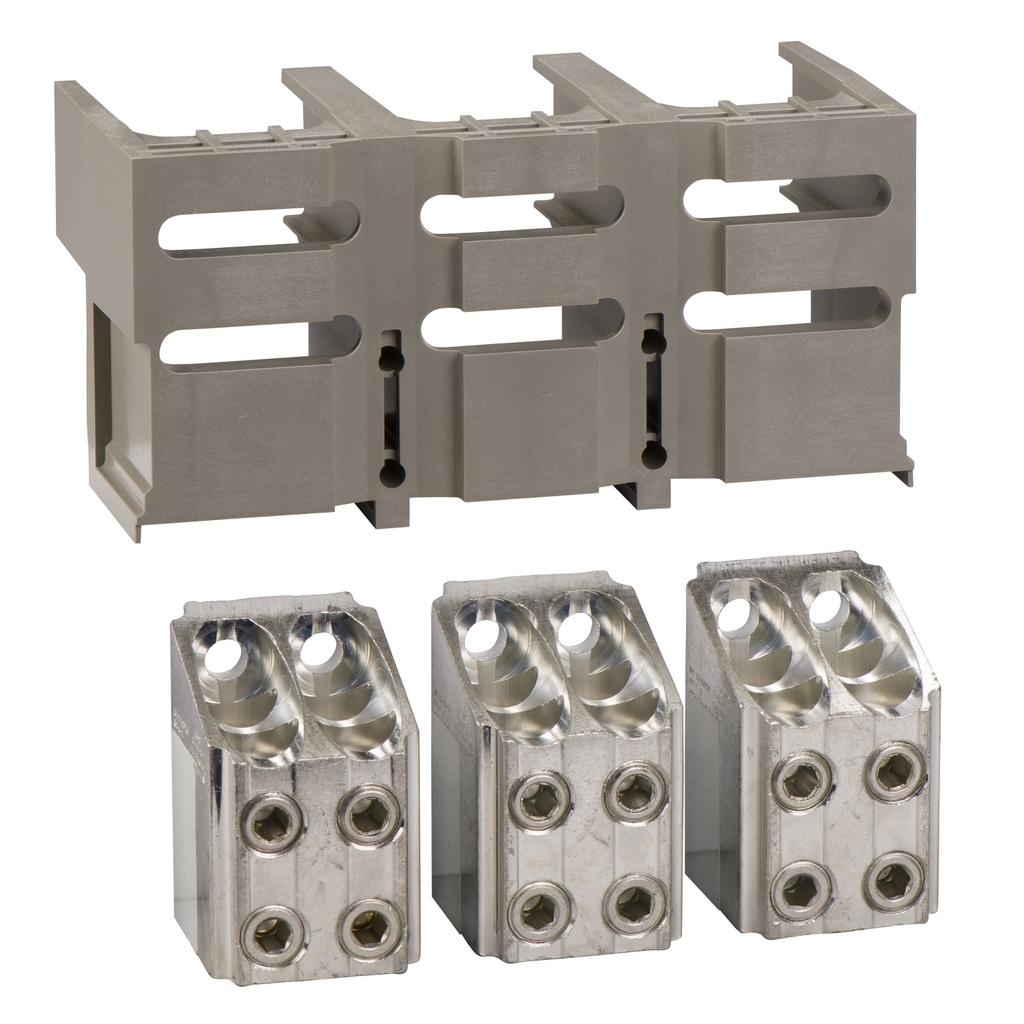 Kit 3 terminales para breaker NS