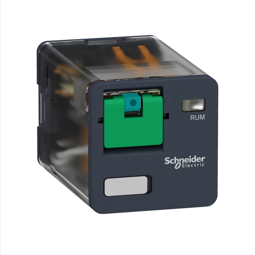 RELÉ ENCHUFABLE 11 PINES 10A 3NANC 24VDC RUMC31BD SCHNEIDER