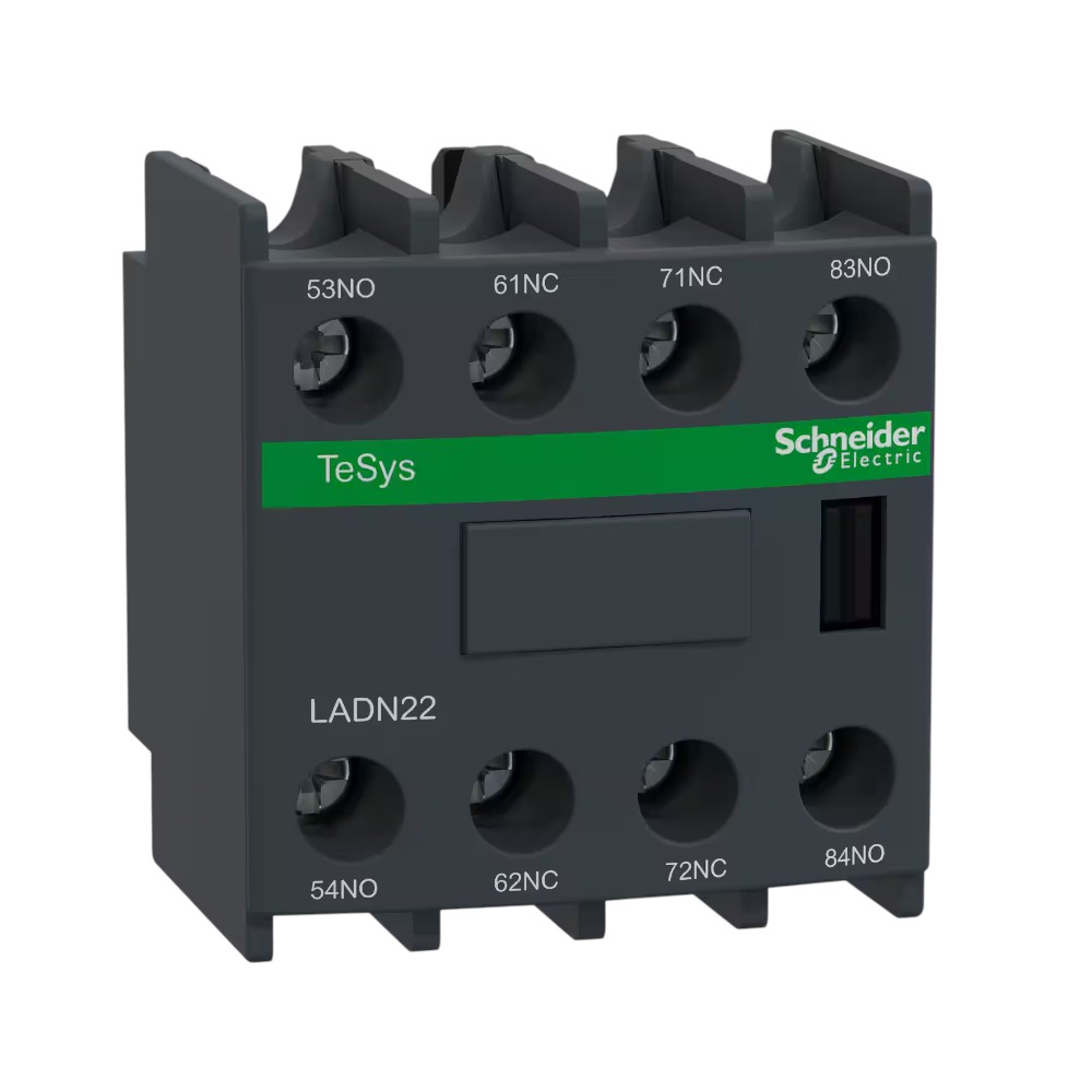 Bloque de Contactos Auxiliar TeSys D 2NA+2NC LADN22