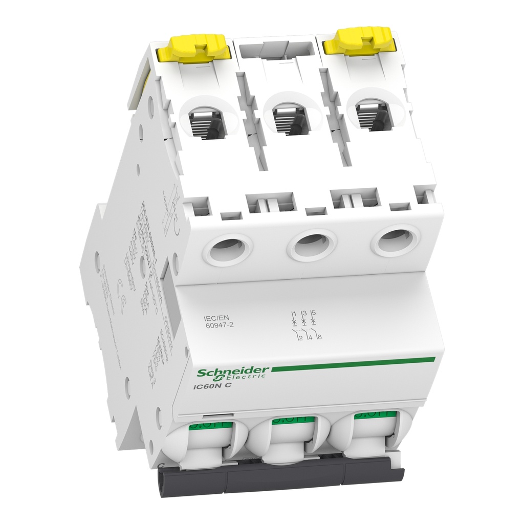 Breaker Termomagnético Riel Acti9 iC60N 3P 25A A9F74325