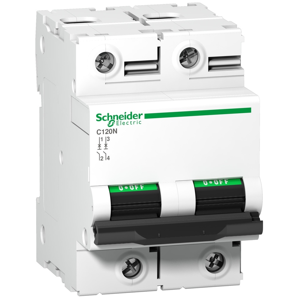 Breaker Termomágnetico Riel Din Acti9 2P 100A A9N18362