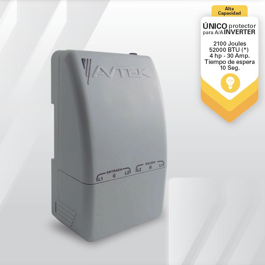 Protector para AC inverter con alta capacidad
