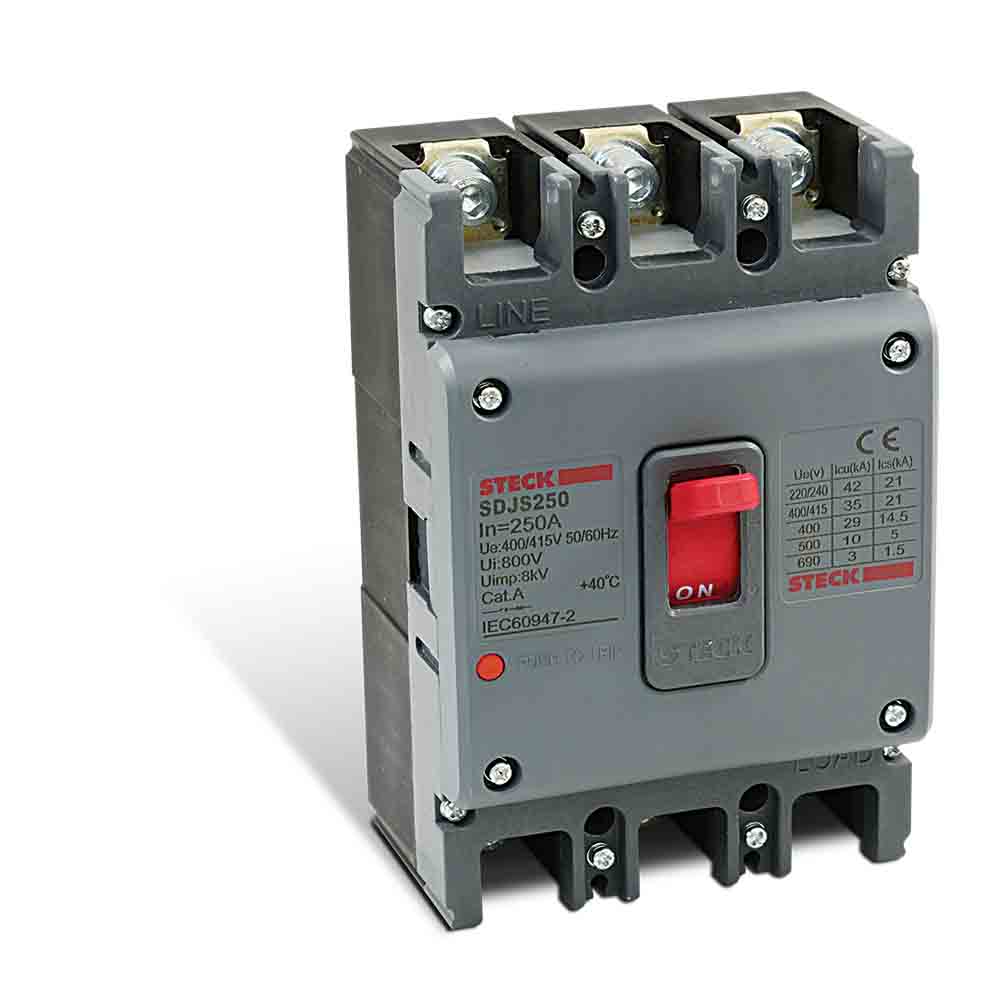 INTERRUPTOR AUTOMATICO CAJA MOLDEADA T250 3X250A 35KA RELE T