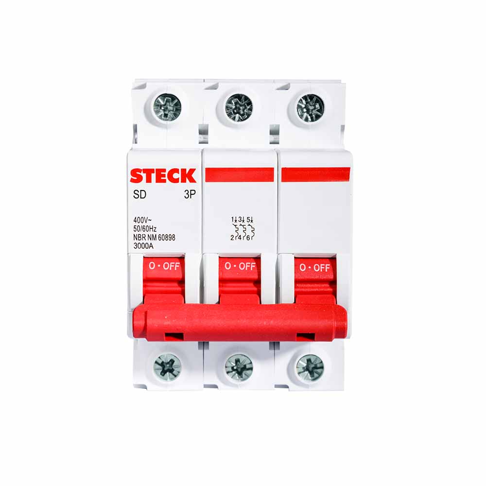 INTERRUPTOR TERMOMAGNETICO 3X32A 6KA CURVA C