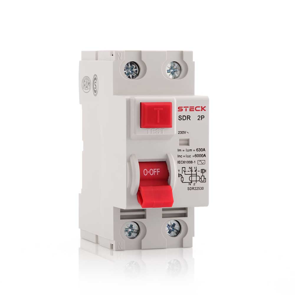 INTERRUPTOR DIFERENCIAL 2X25A 30MA 230VCA TIPO AC SDR22530