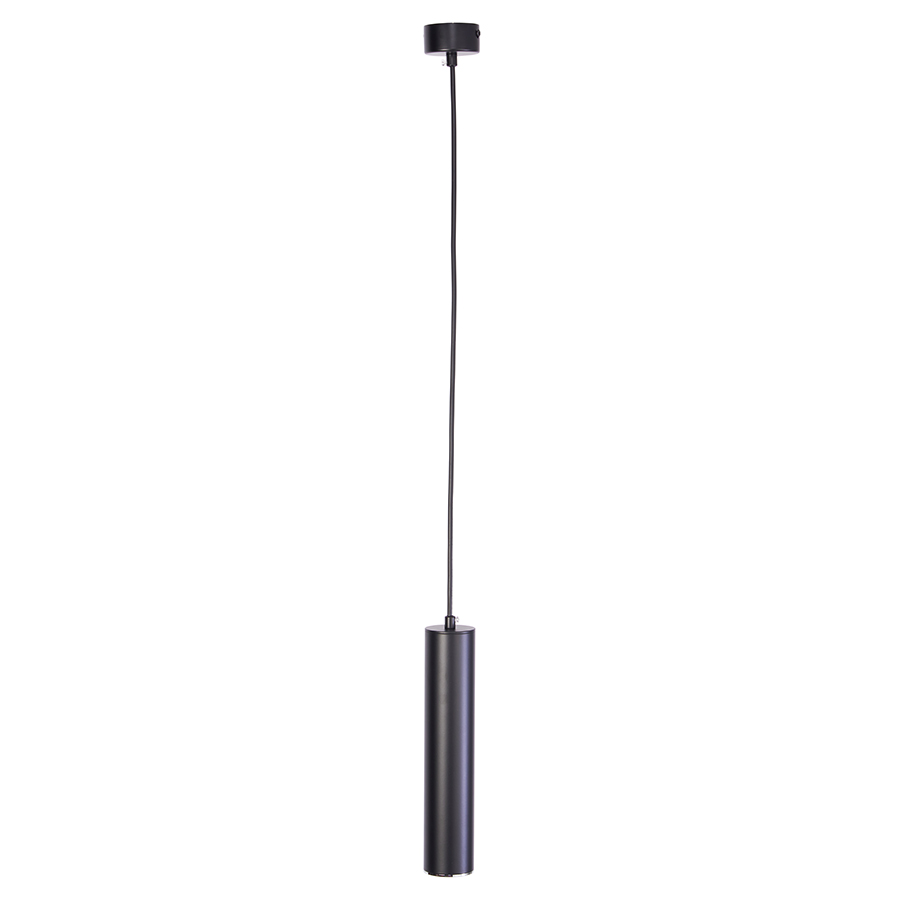 Lámpara colgante Tubo negra 26cm