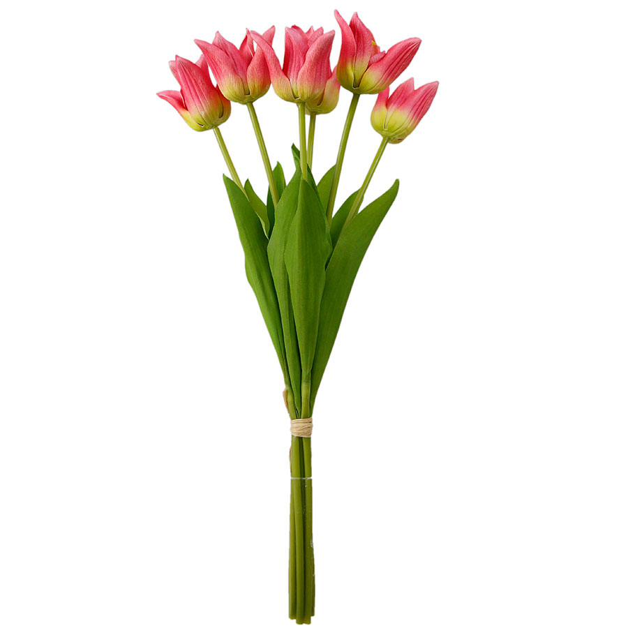 Bouquet azucenas fucsia 48cm