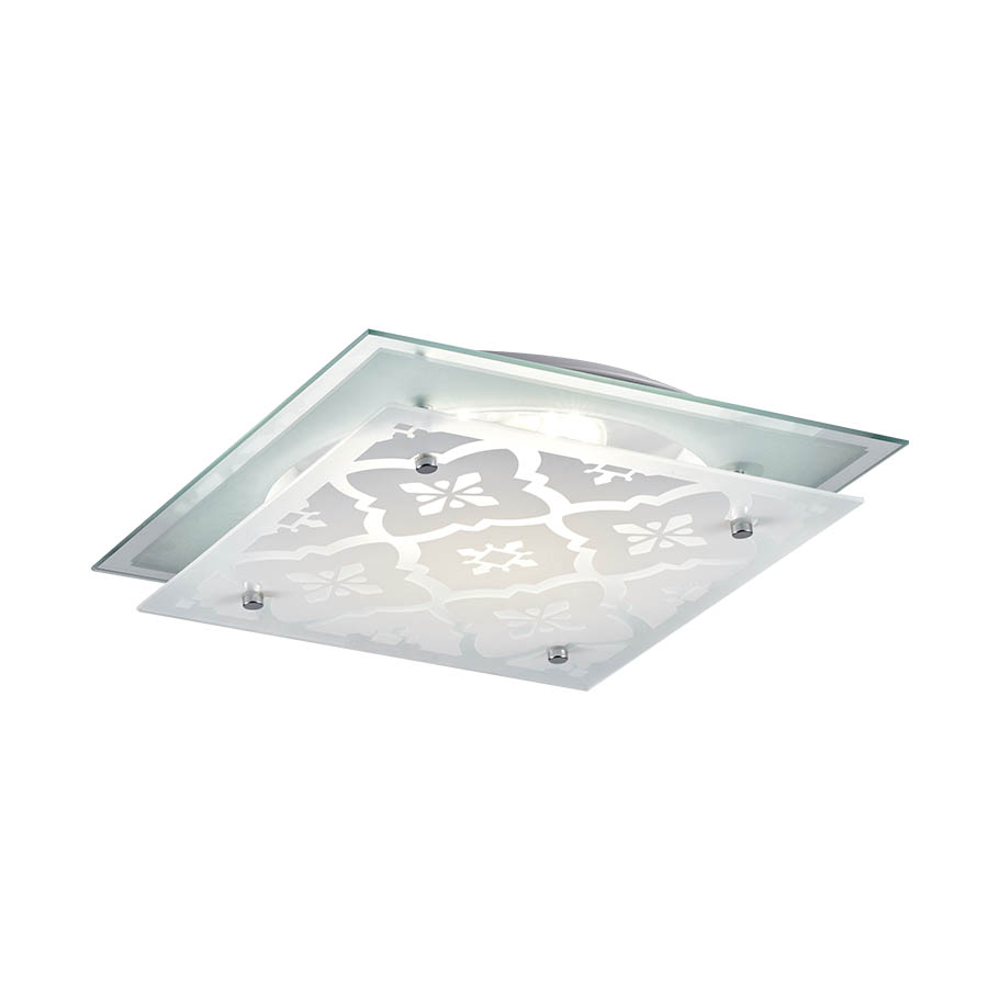 Plafón cuadrado 24cm Mosaic para módulo led