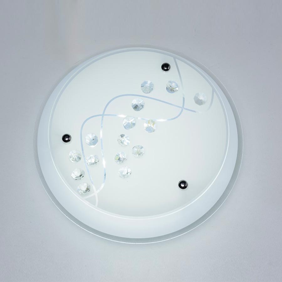 Plafón circular 24cm para módulo led