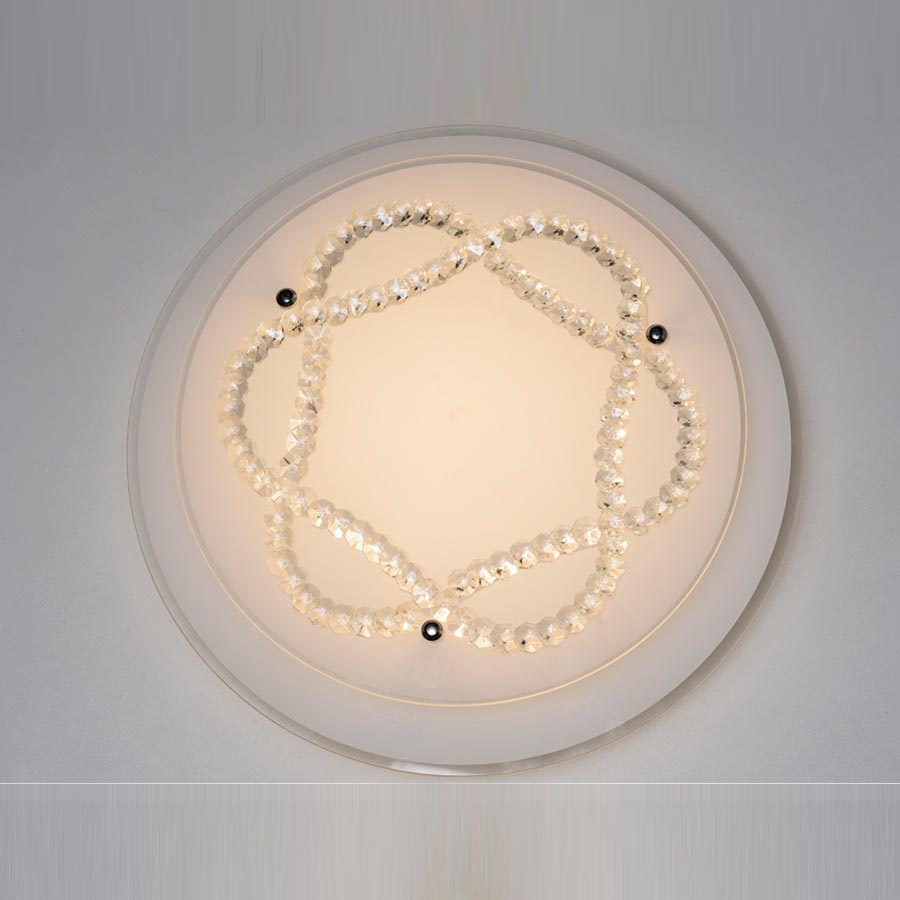 Plafón circular 34cm Fleur para módulo led