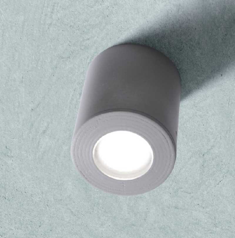 Luminaria de techo Franca 90 gris IP55