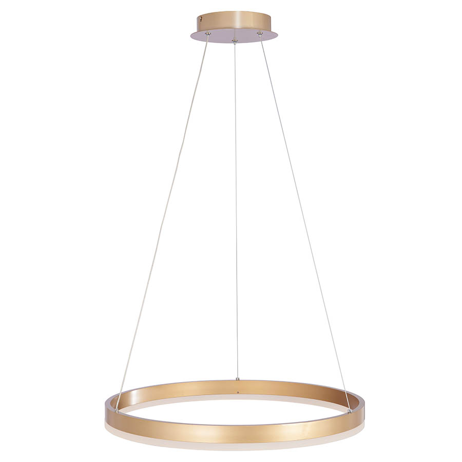 Lámpara LED colgante Aro 60 gold con 3CCT 30W