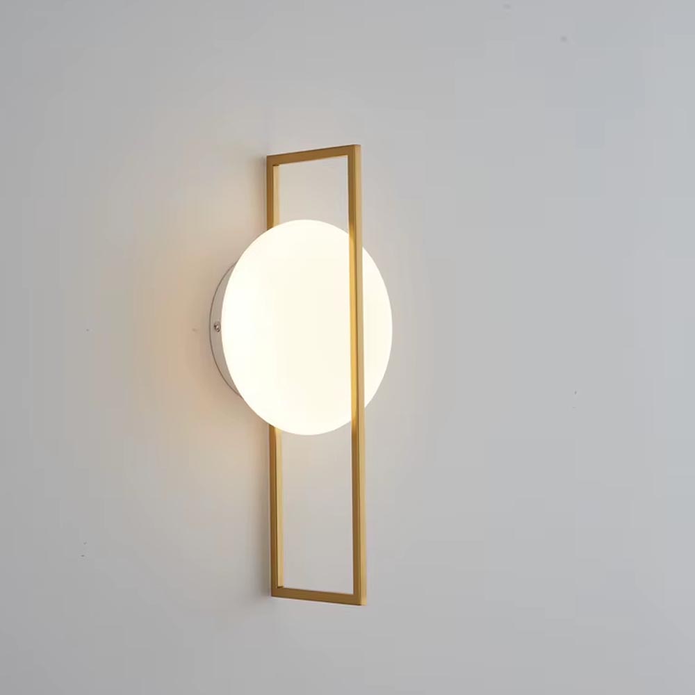 Lámpara led de pared Sunlit gold con 3CCT 7W