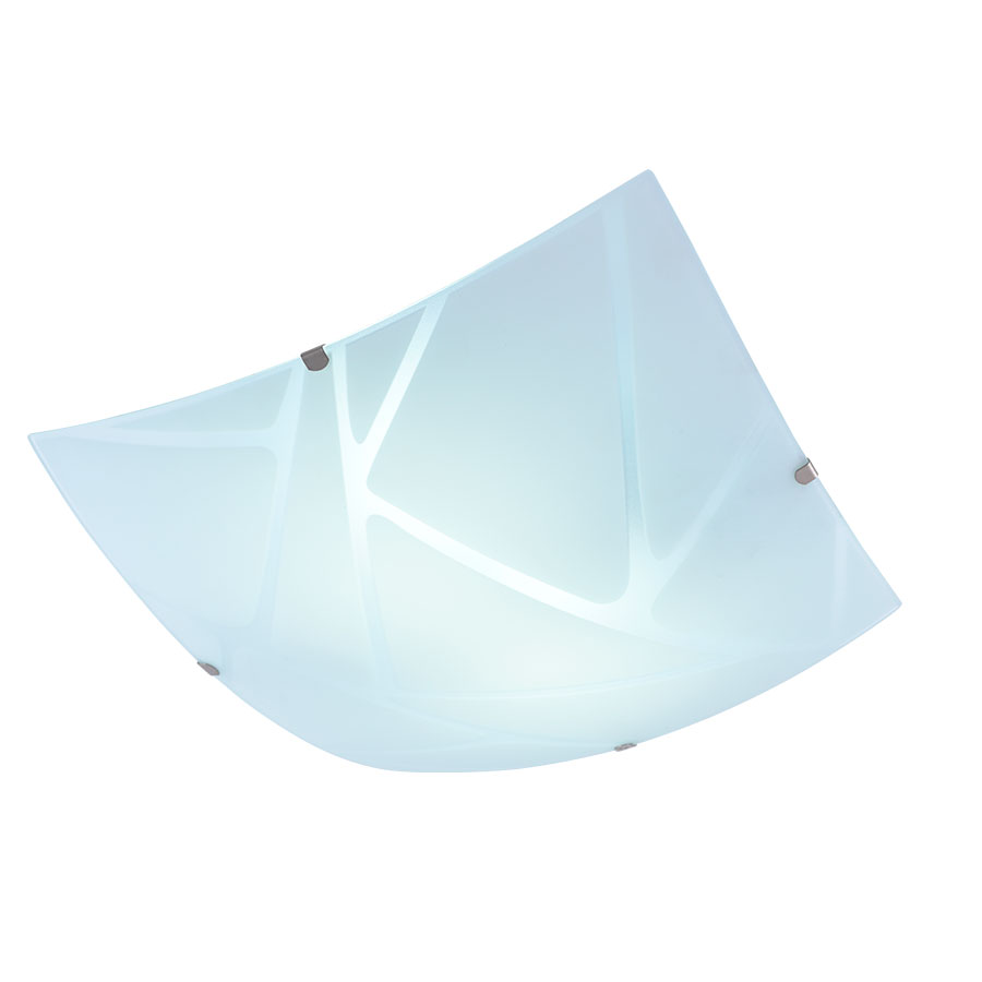 Plafón circular 30cm Craquelado para módulo led