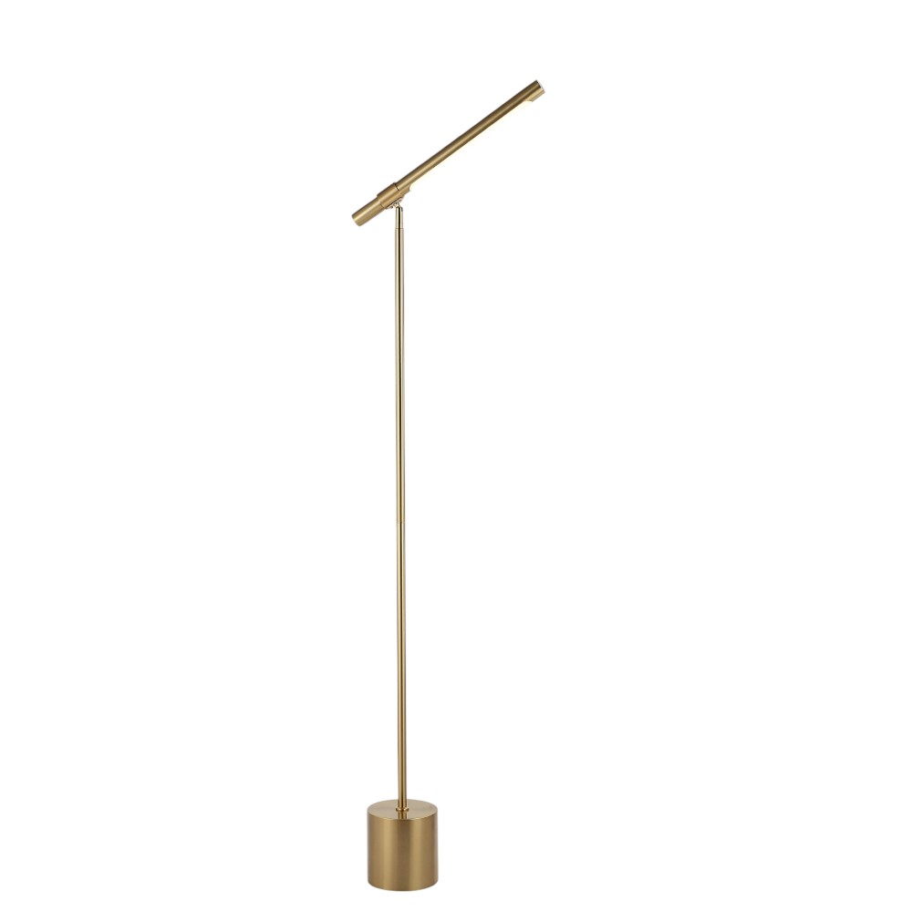 Lámpara de pedestal led Lust color dorado