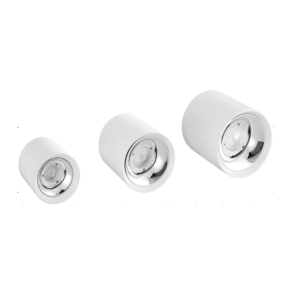 Luminaria led sobrepuesta blanca 4000K