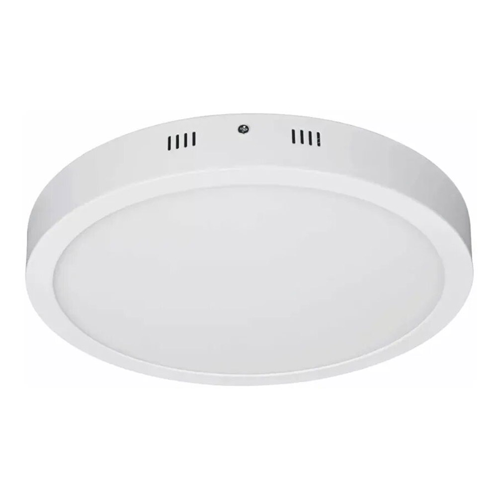 Plafón LED redondo sobrepuesto blanco 12W 6000K Ø155mm