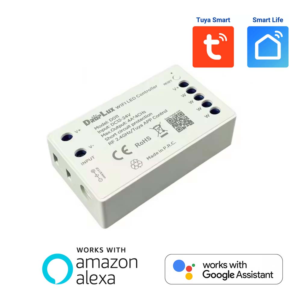 Módulo remoto dimerizable WiFi de 4 canales para cinta led