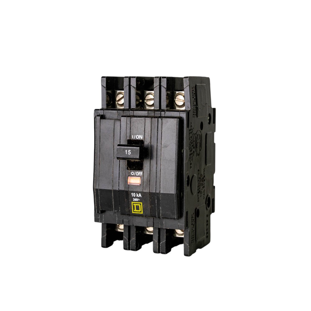 BREAKER SOB/RIEL 3P.15A. SQD