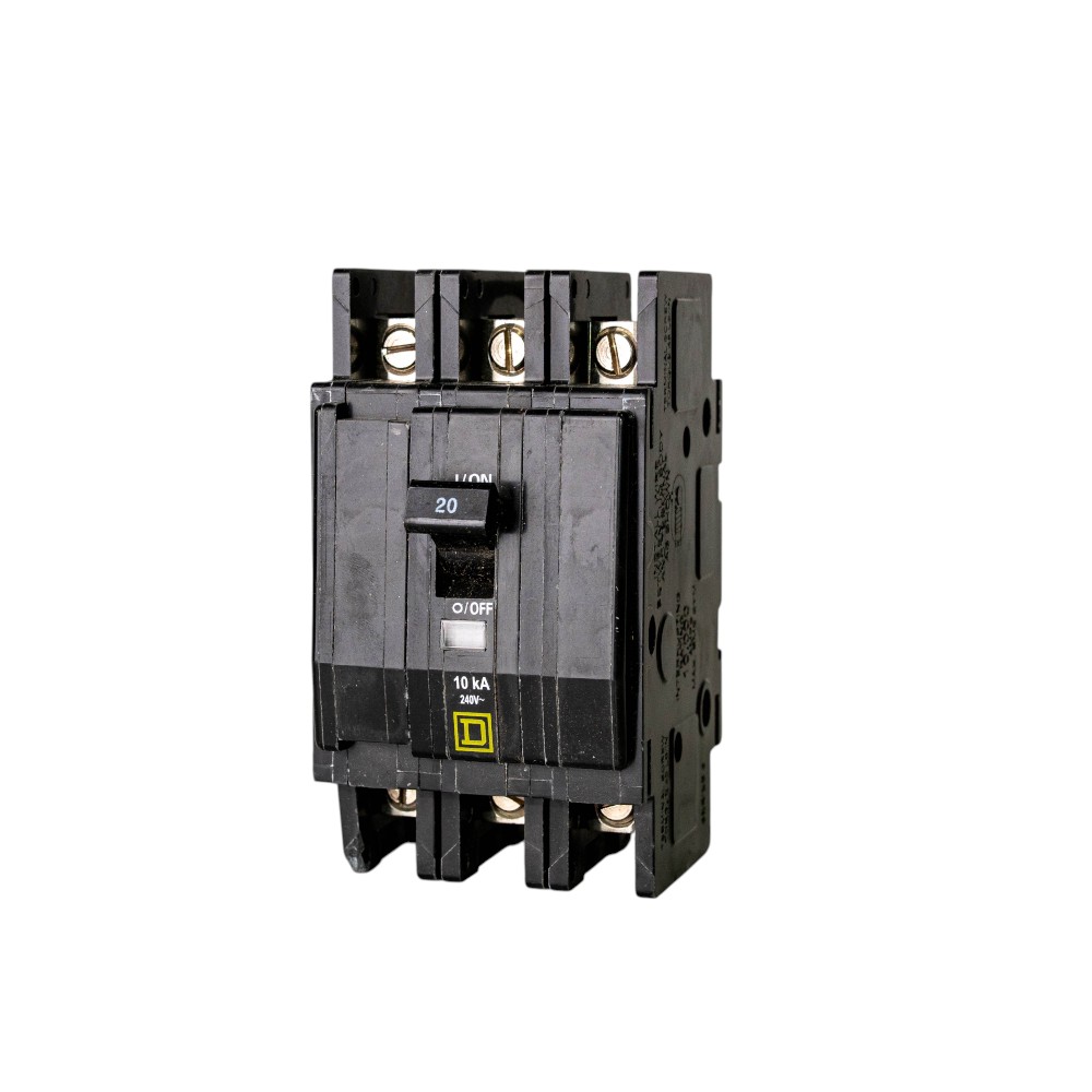 Breaker Termomágnetico QOU 20A 3P 240 VAC 10kA QOU320