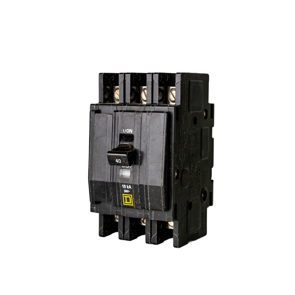 Breaker Termomágnetico QOU 40A 3P 240 VAC 10kA QOU340
