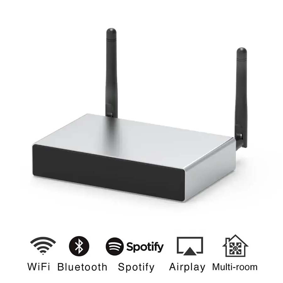Amplificador de audio WiFi-Bluetooth A30+ 35W