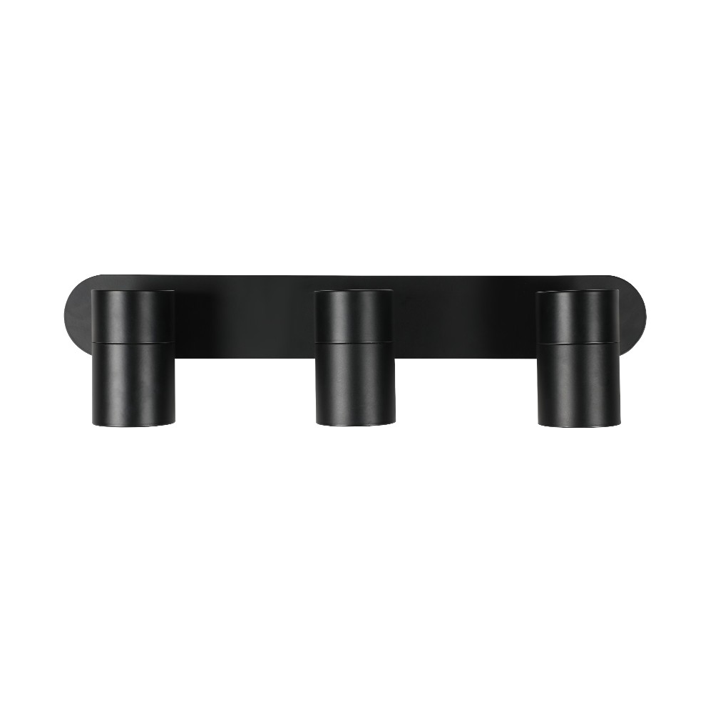 Spot de pared 3xGU10 Tomy negro