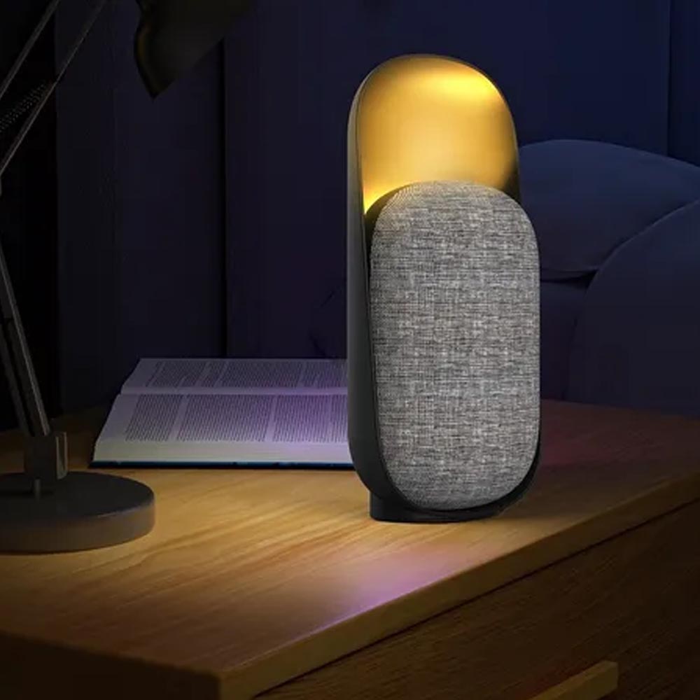 Lampara 3-en-1 con White Noise y Parlante Bluetooth