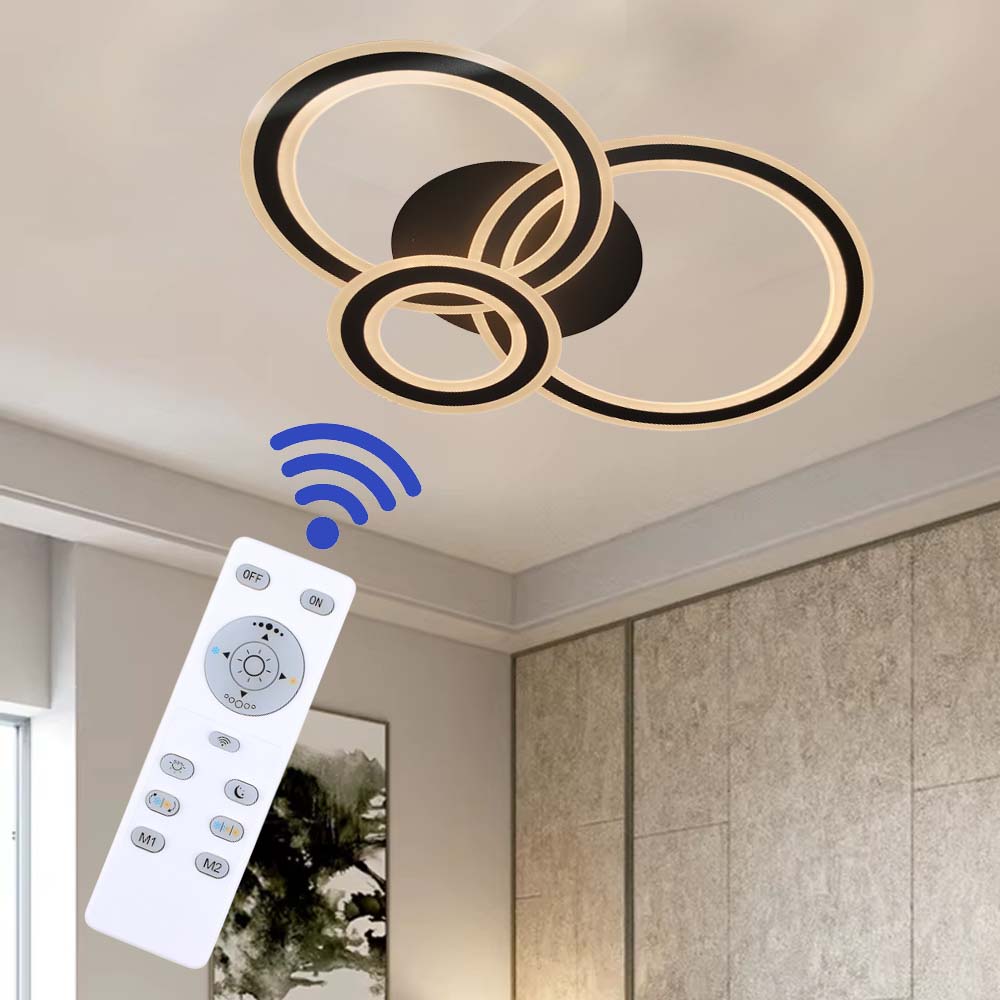 Lámpara led dimerizable de techo con control 3CCT 60W
