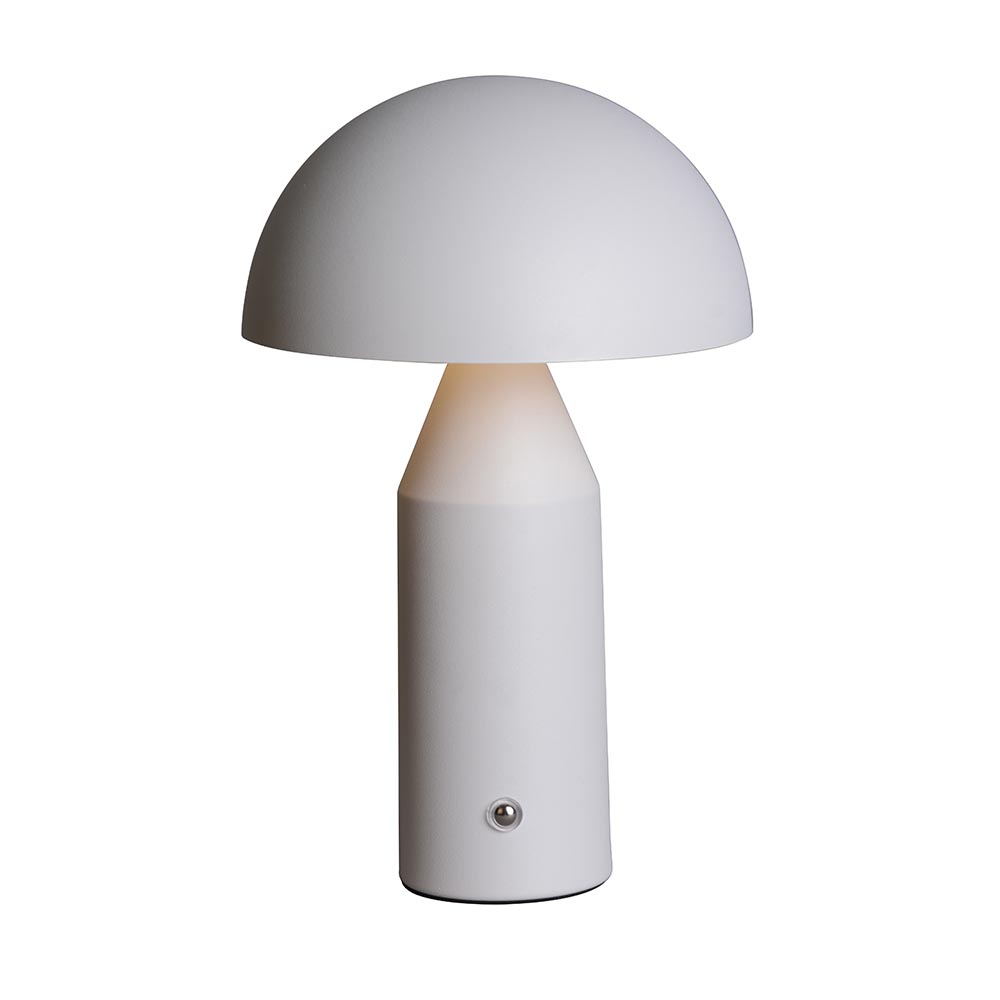 Lámpara led recargable Zion white con 3CCT dimerizable IP54